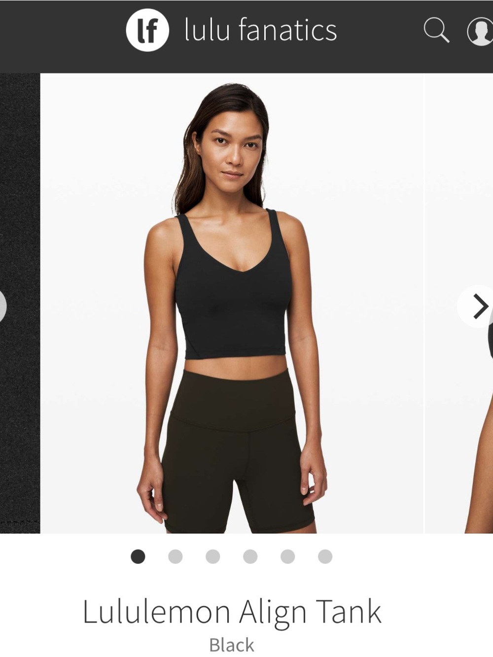 Lululemon Align Tank Size 6